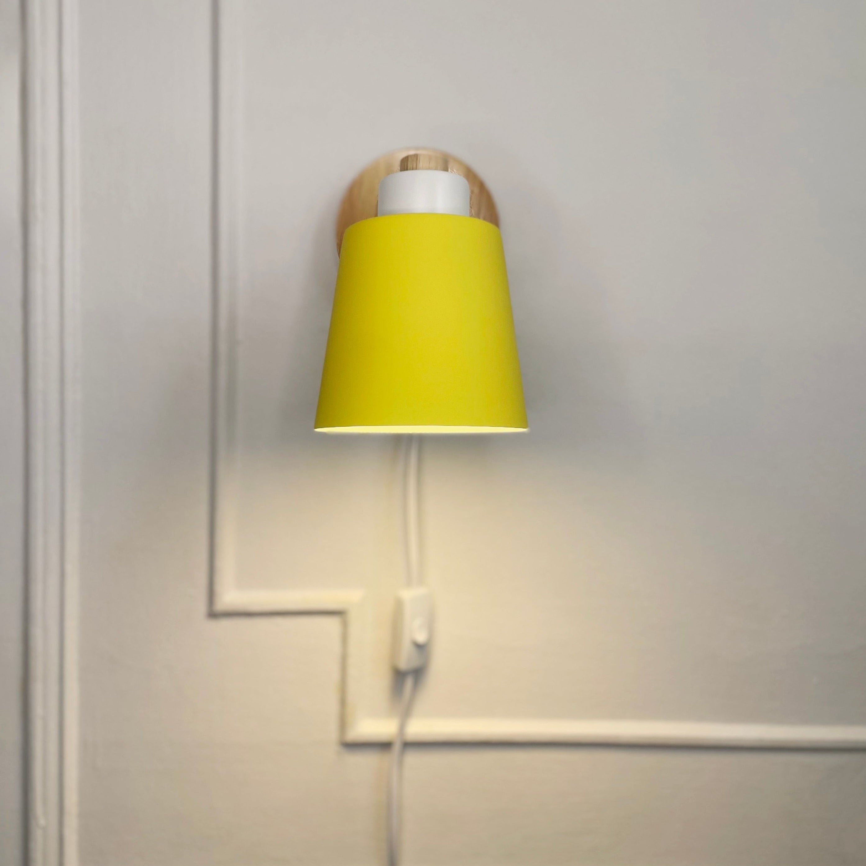 Wandlamp Hout Metaal Draaibaar E27 Leeslamp Slaapkamer Woonkamer Scandinavisch | Sansoti