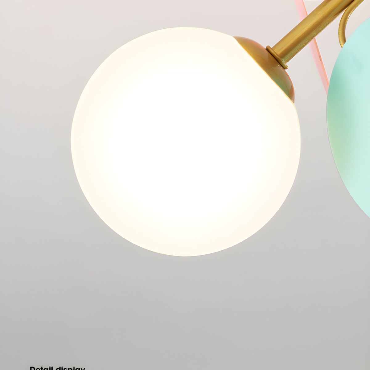 Ronde Plafondlamp met Acryl Bladeren – Macaron Pastelkleuren – 1, 4, 6 of 8 Lichtpunten – G9 Fitting – Scandinavisch Design voor Kinderkamer, Woonkamer en Kantoor | Sansoti