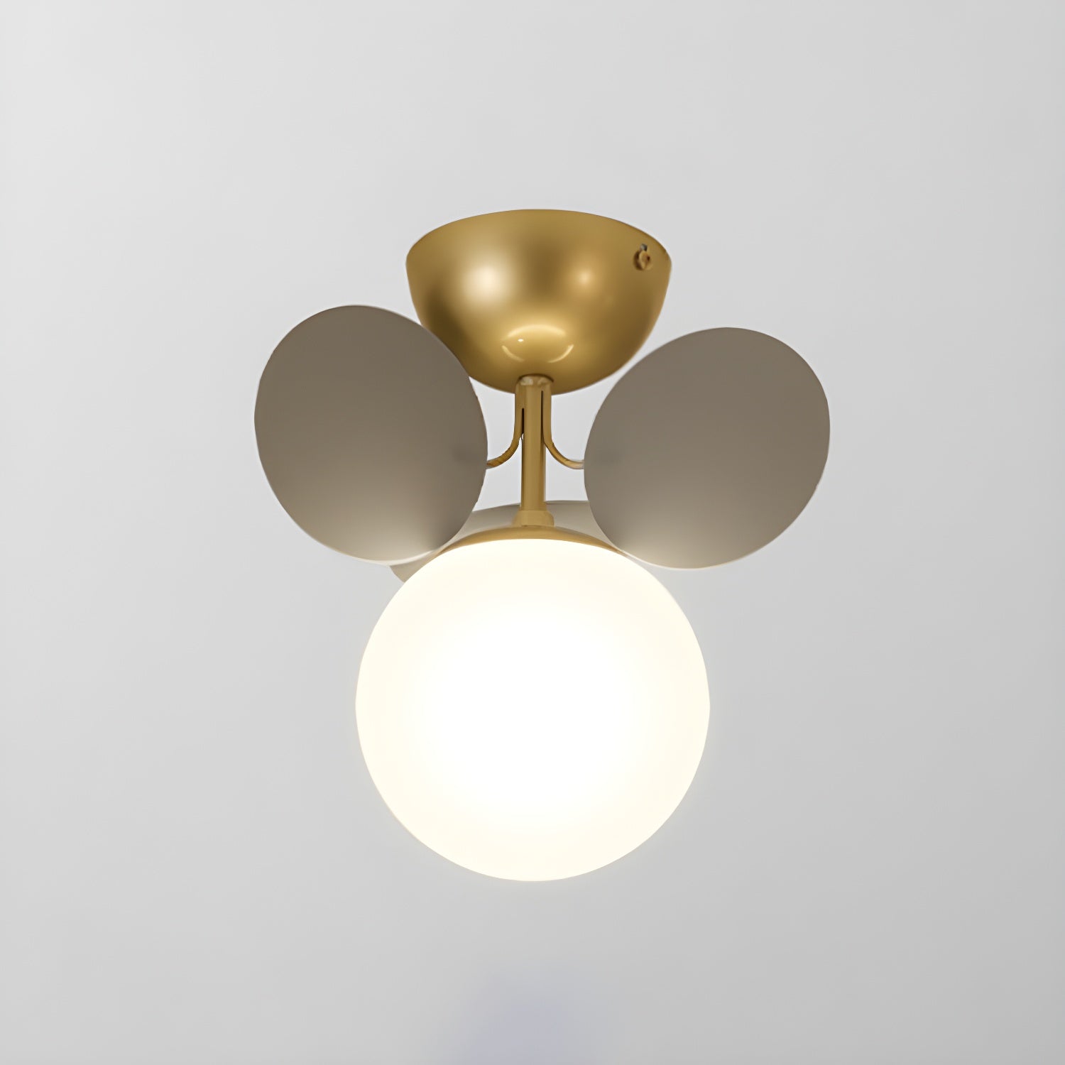 Ronde Plafondlamp met Acryl Bladeren – Macaron Pastelkleuren – 1, 4, 6 of 8 Lichtpunten – G9 Fitting – Scandinavisch Design voor Kinderkamer, Woonkamer en Kantoor | Sansoti