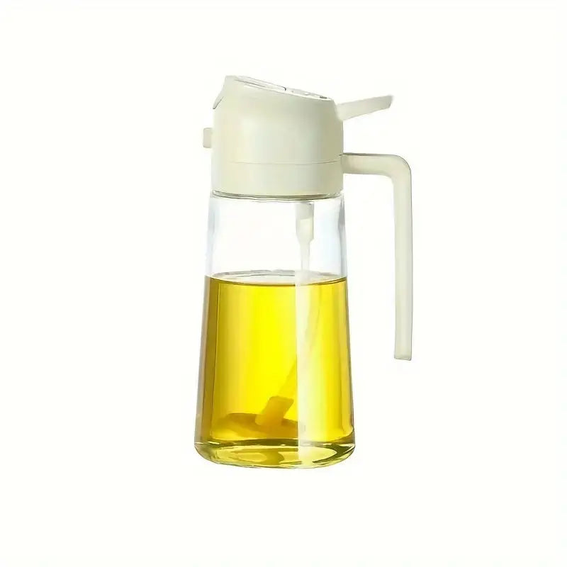 Ölsprüher Spender 2-in-1 Sprühen und Ausgießen Glas 470ml Küche Kochen BBQ | Restfield