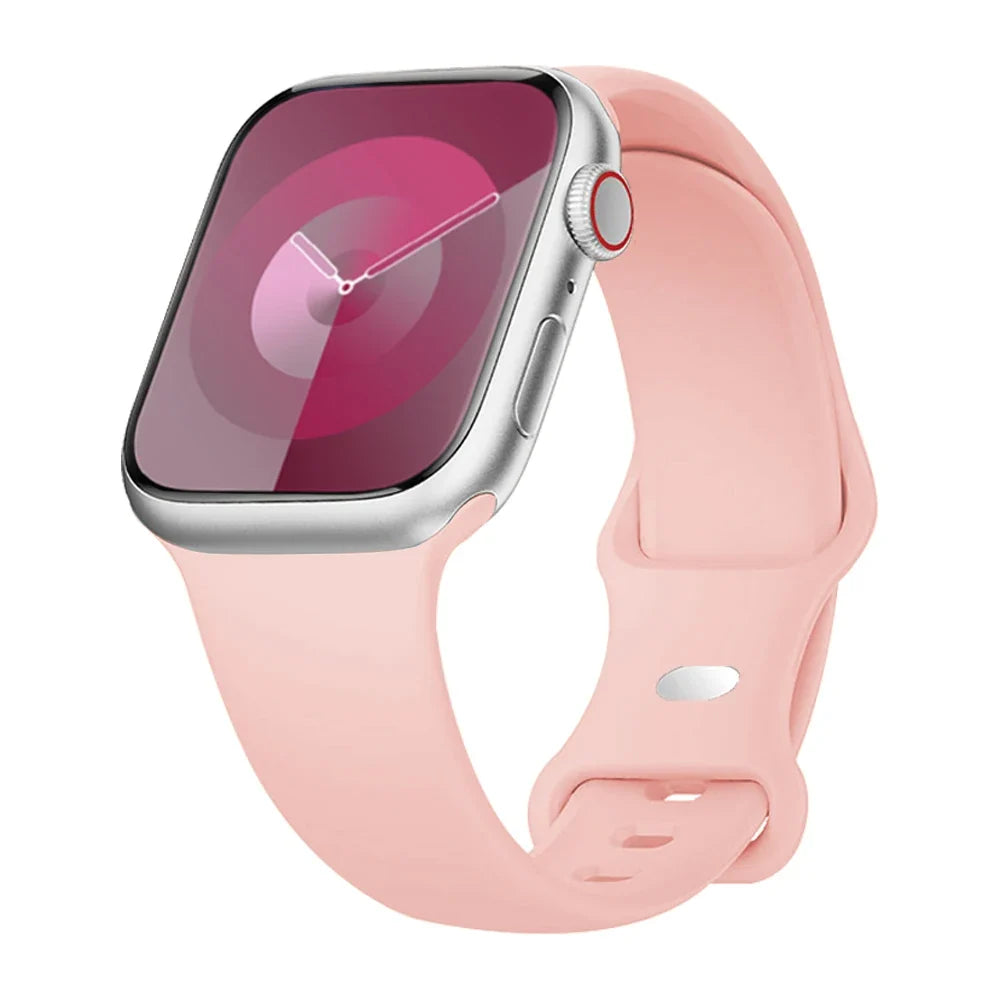 Bracelet de montre en silicone résistant à l’eau, bracelet de sport flexible 38-49 mm pour smartwatch, bracelet de poignet remplaçable et réglable | Sansoti