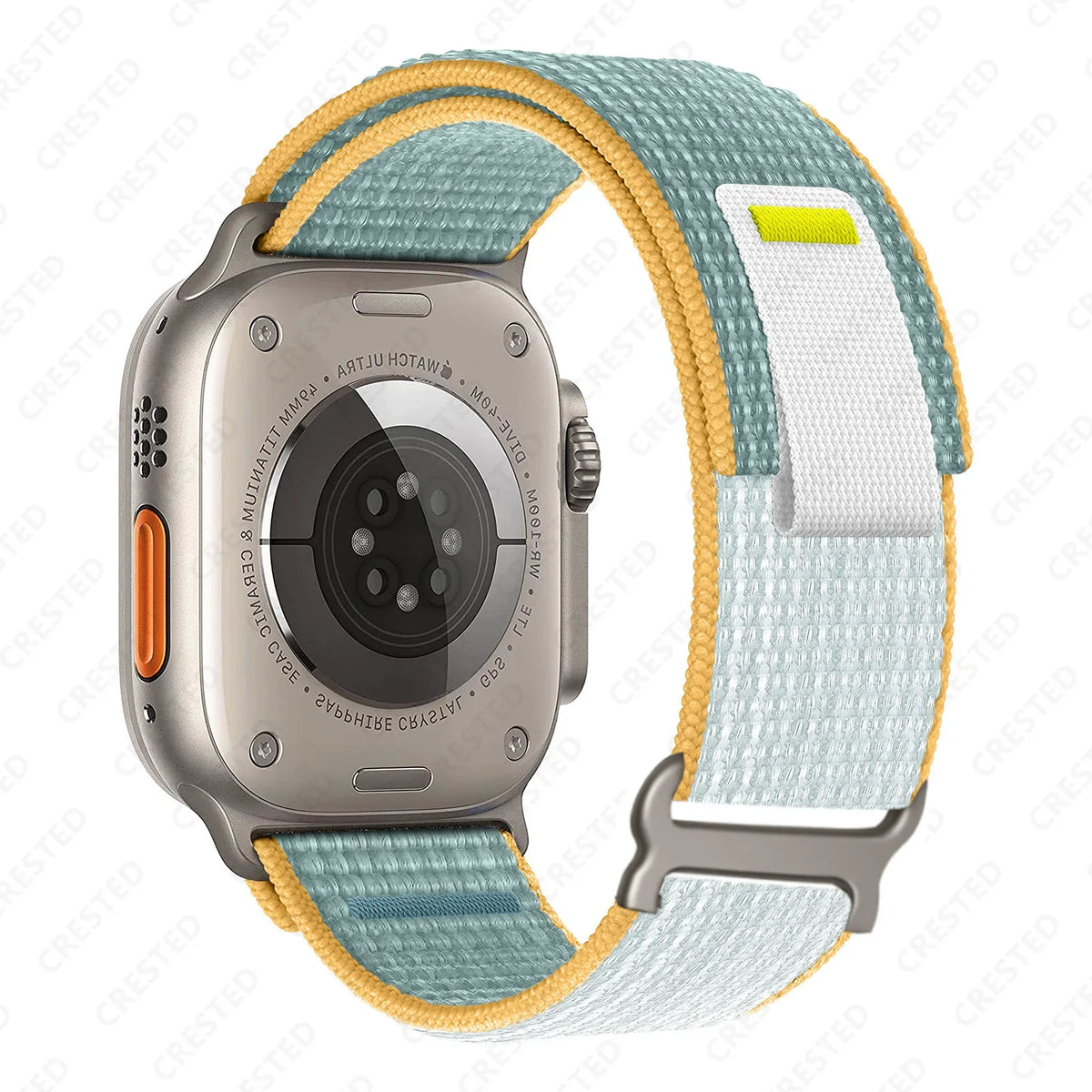 Bracelet de smartwatch en nylon Trail Loop, bracelet sport réglable avec boucle durable, bracelet multicolore pour poignet, actif | Sansoti