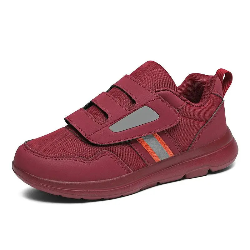 Wanderschuhe Damen Winter Verstellbarer Klettverschluss Extra breites Fußbett Stoßdämpfende Komfortschuhe | Sansoti