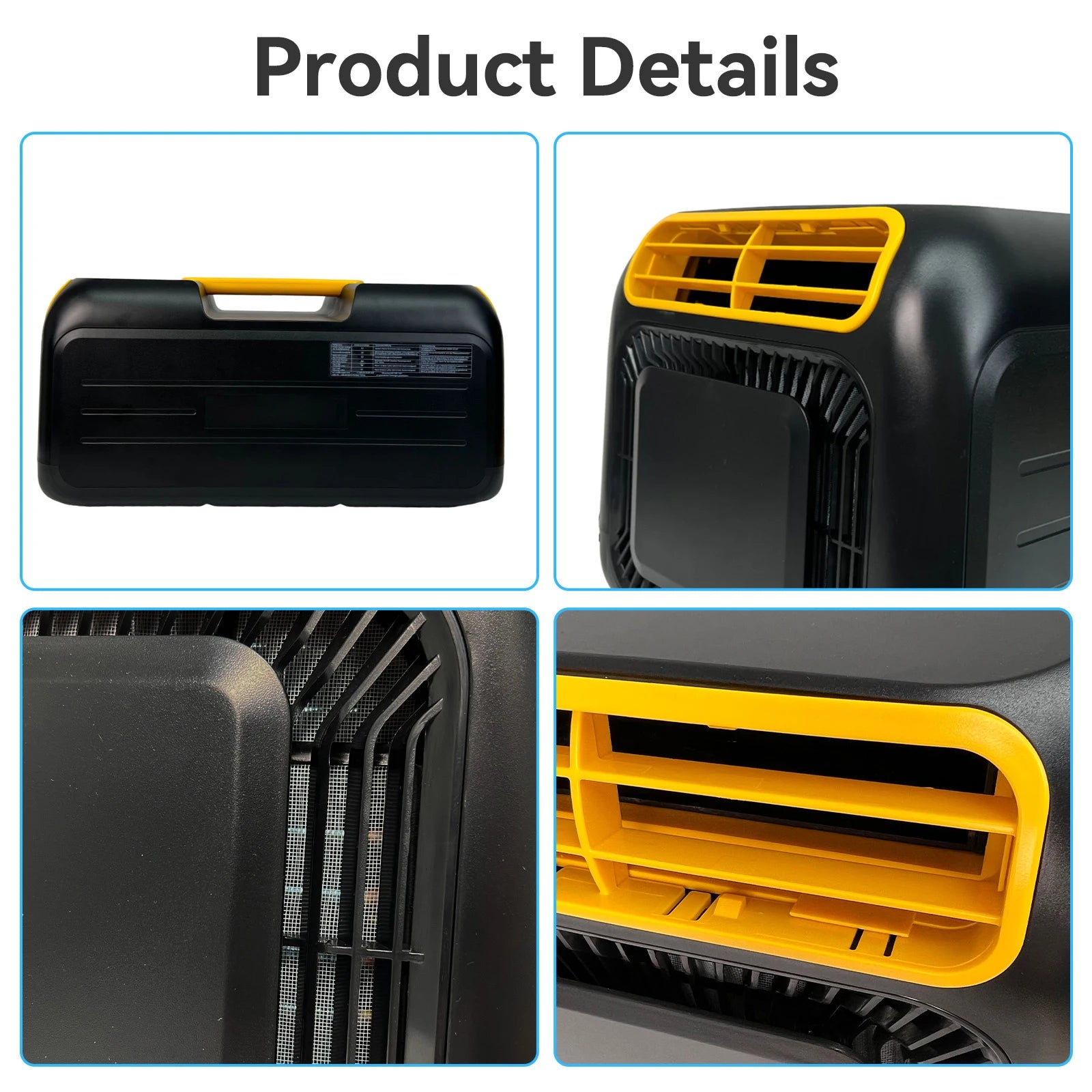 Draagbare Mini Koelunit 220V/110V Compacte Airconditioner voor Binnen en Buiten | Sansoti