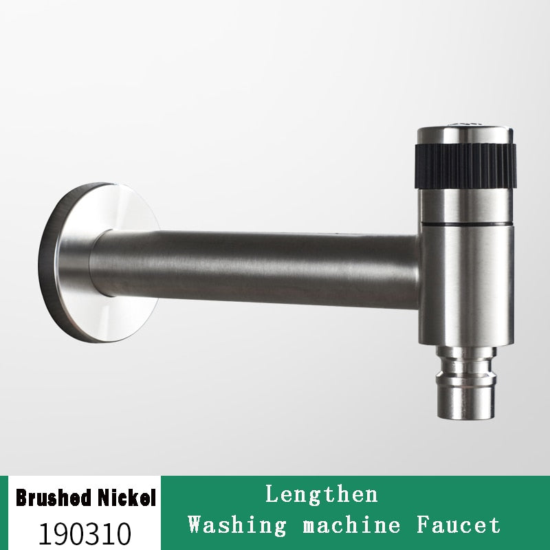 Moderne Wateraansluitkraan met Wandmontage – Outdoor Tuinkraan met Messing Kernklep | Sansoti