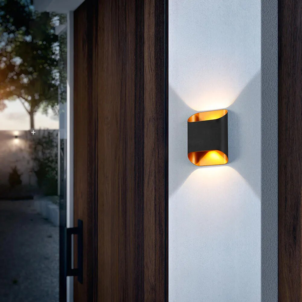 Moderne LED Buitenwandlamp IP65 Waterdicht – Stijlvolle Tuinverlichting voor Gevel & Terras | Sansoti