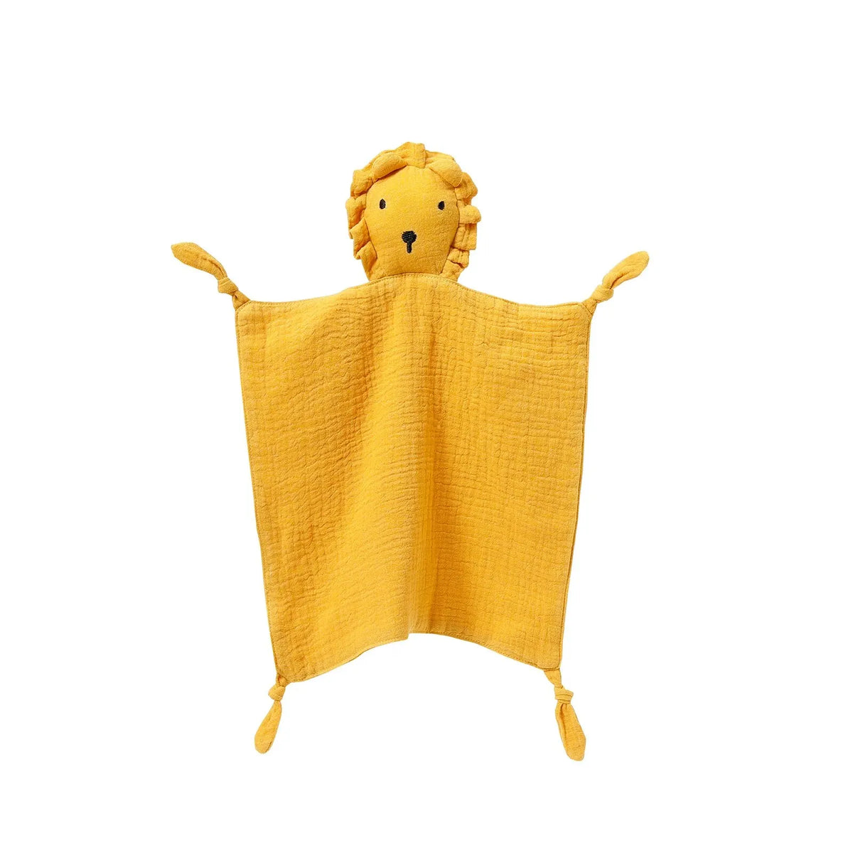 Katoenen Knuffeldoek met Dierkop voor Baby | Zachte Slaaphulp Pasgeborenen Kraamcadeau Troostdoekje Speelgoed | Sansoti