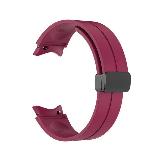 Silikon-Smartwatch-Armband 40mm 42mm 44mm 45mm 46mm Verstellbar Wasserfestes Sportuhrenarmband | Sansoti