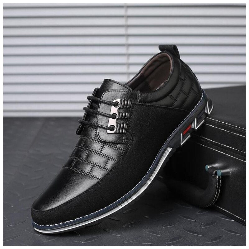 Klassieke Leren Herenschoenen – Elegante Instappers voor Iedere Gelegenheid | Sansoti