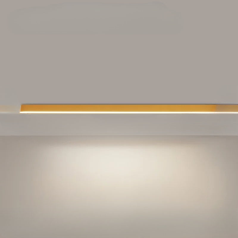 Plafonnier LED design scandinave en aluminium, blanc chaud, à intensité variable, pour salon et chambre, style moderne et élégant | Sansoti