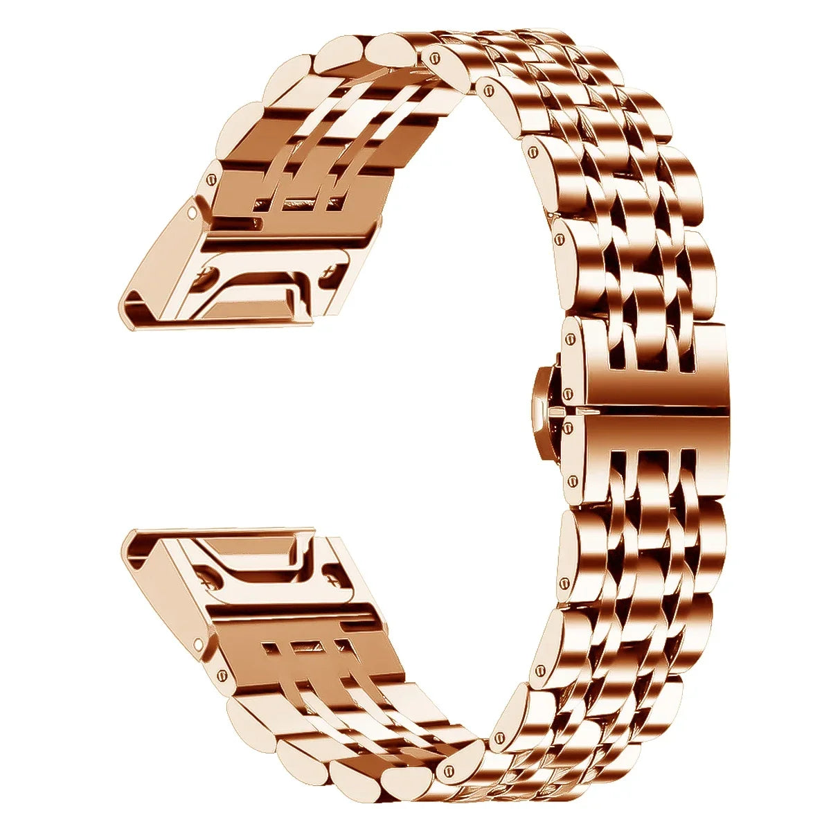 Bracelet de montre en acier inoxydable à maillons, métal, 20 mm 22 mm 26 mm, pour smartwatch, accessoire universel de remplacement | Sansoti