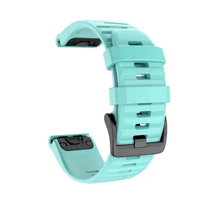 Sportliches Silikon-Uhrenarmband QuickFit Wechselbares Armband für Smartwatch-Fitness 20 mm 22 mm 26 mm | Sansoti