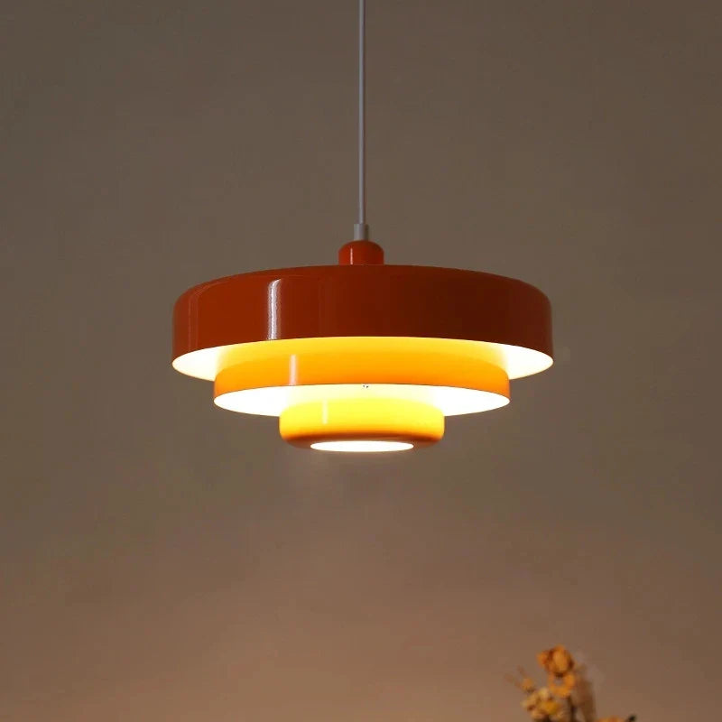Retro Hanglamp met Metalen Kap - Moderne Industriële Verlichting | Sansoti