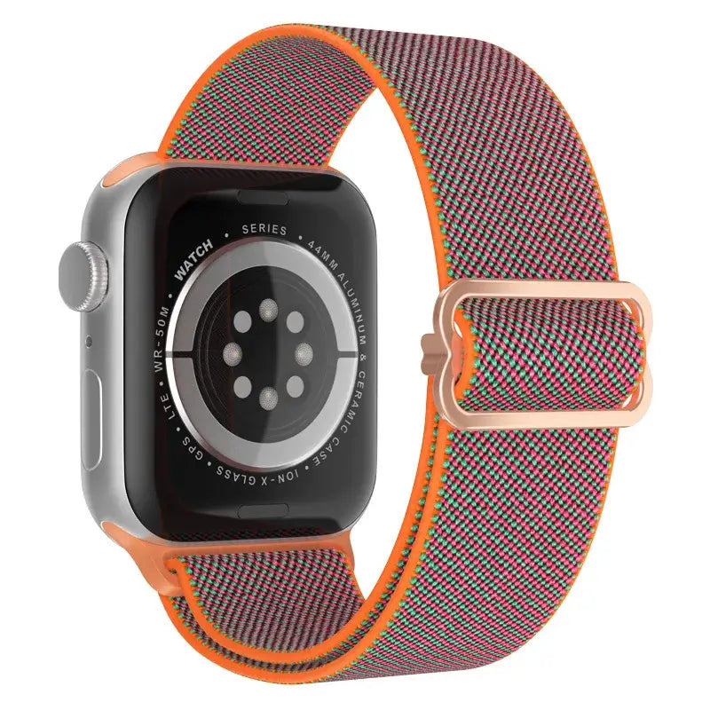 Elastisches Nylon-Smartwatch-Armband Austauschbar Komfortabel Langlebig Sportlich Aktiv | Sansoti