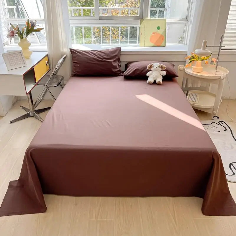 Restfield | Percale Baumwoll-Bettwäsche | 100% Bio | Atmungsaktiv & Weich | 3-teilig