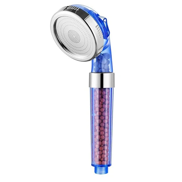 Handdouche met Ionenfilter 3 Standen Rainfall Jetting Massage ABS Waterbesparing Verhoogde Druk Badkamer | Sansoti