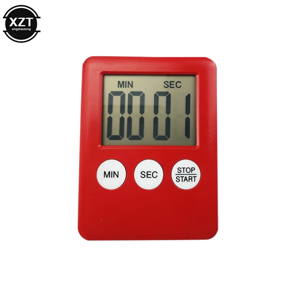 Digitale Keukentimer Magneet LCD Kompakt Keuken Aftellen Countdown Timer Eieren Pasta Koken | Sansoti