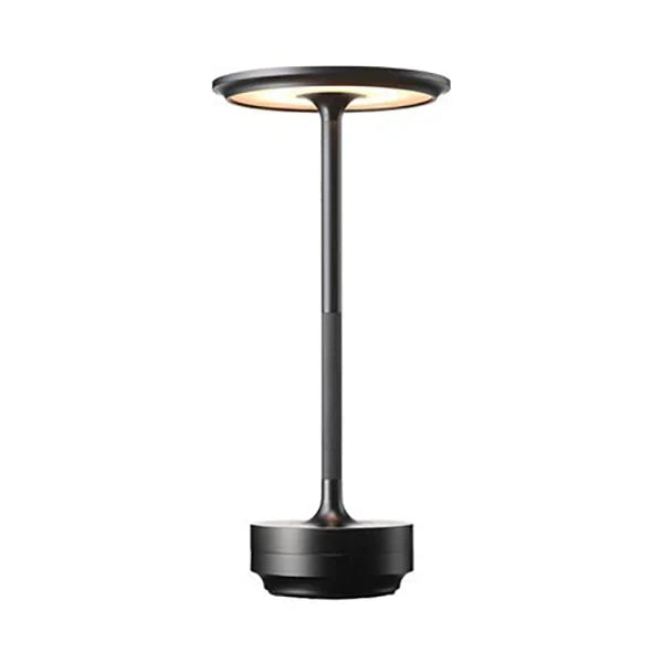 Dimmable Rechargeable Table Lamp Waterproof Metal Touch Control Wireless LED Ambient Lighting Mood Lamp | Sansoti