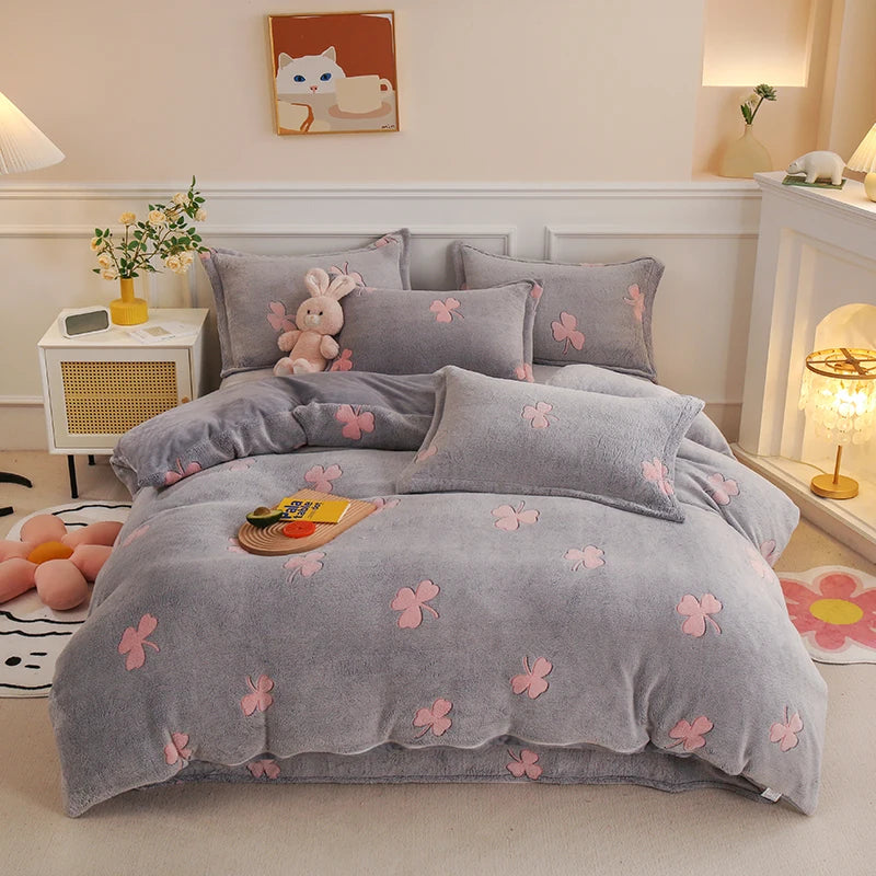 Restfield | Winter Bettbezug aus weichem Teddyfleece – Extra Warm & Gemütlich