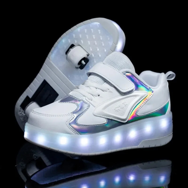 LED Wieltjesschoenen voor Kinderen – Met Verlichting | Sansoti