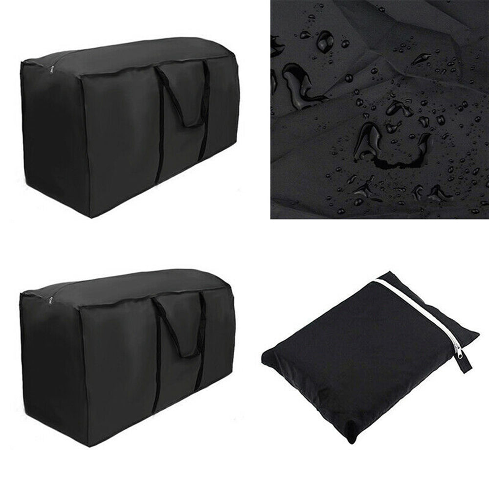 Waterdichte Beschermhoes voor Tuinmeubilair UV-Bestendig 210D Oxford Zwart M & L | Sansoti