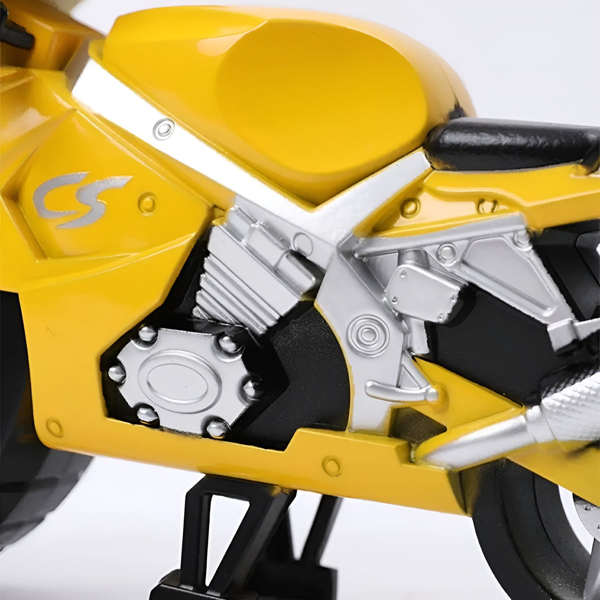 Motorrad-Wecker mit großem Zifferblatt, Kinderuhr, Sportmotorrad-Design, dekorativer Wecker, Zeitanzeige, robust | Sansoti