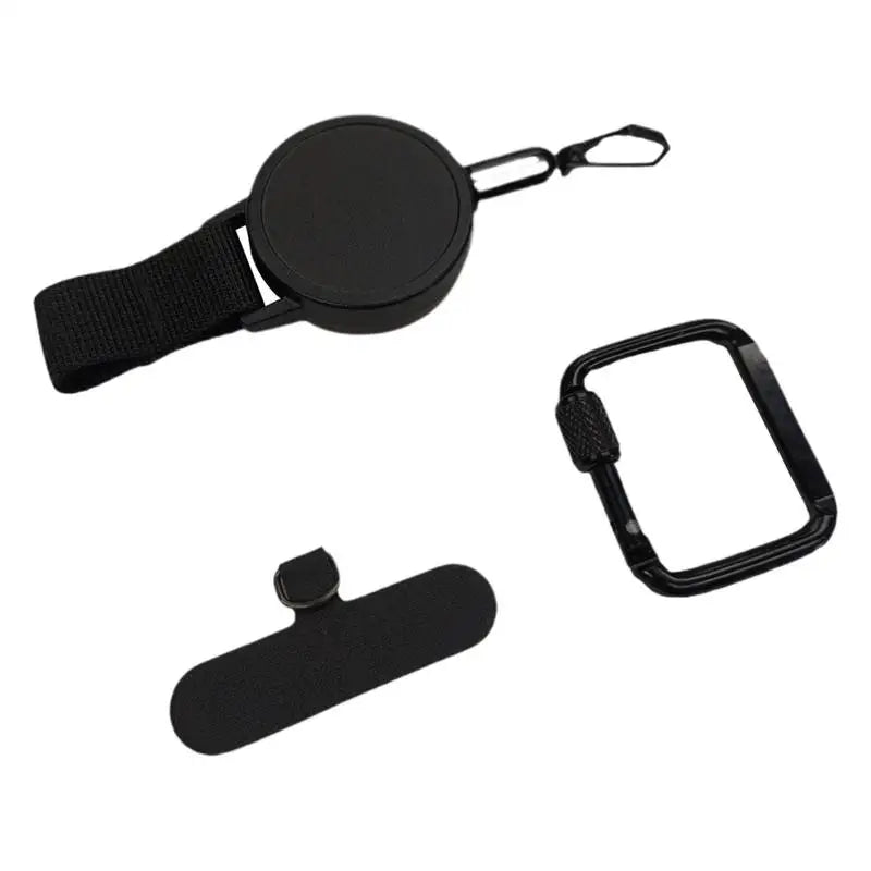 Intrekbare Telefoonhouder met Diefstalbeveiliging en Riemclip voor Actieve Levensstijl | Sansoti