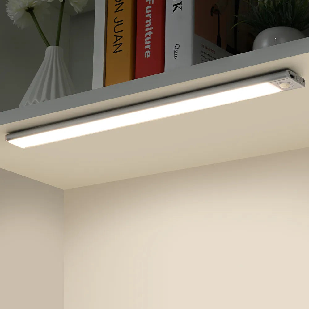 Draadloze Onderbouwverlichting met Bewegingssensor – 3 Lichtinstellingen – Magnetische Montage | Sansoti