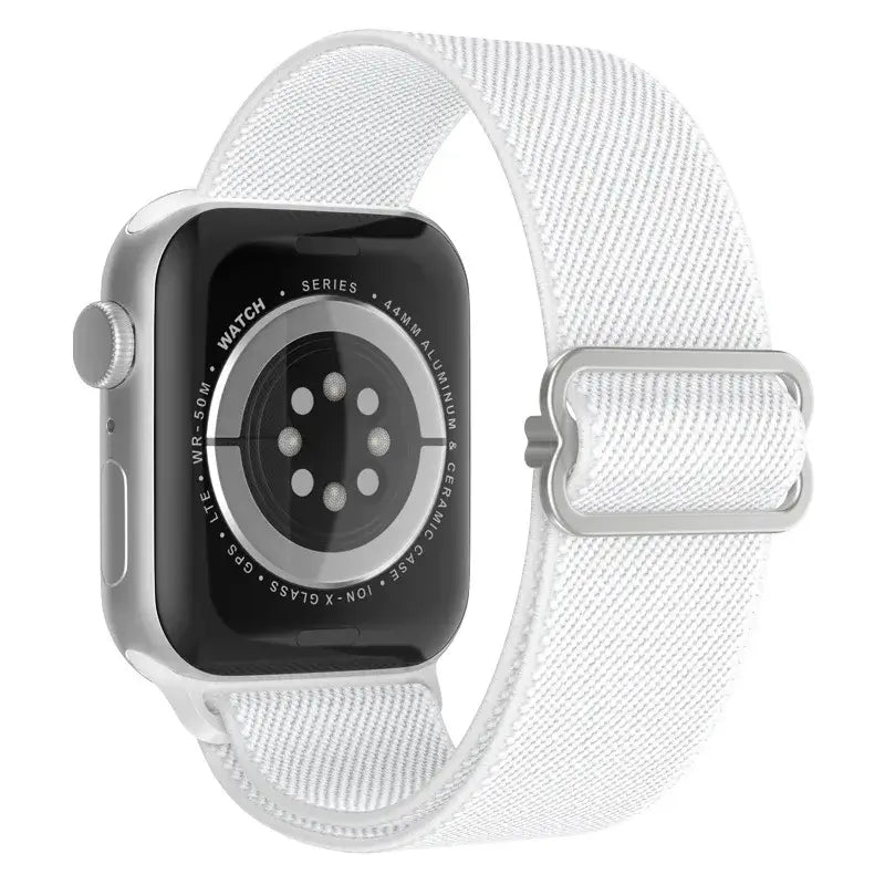 Elastisches Nylon-Smartwatch-Armband Austauschbar Komfortabel Langlebig Sportlich Aktiv | Sansoti