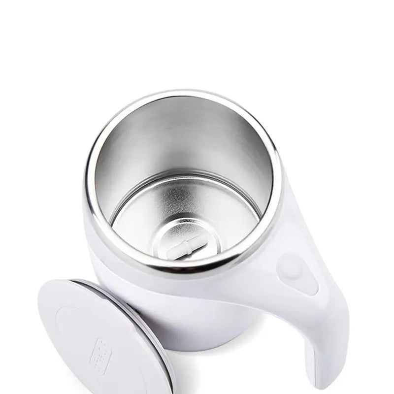 Zelfroerende Thermosbeker 400ml – Automatisch Mixende Reisbeker met Verwarmfunctie | Sansoti