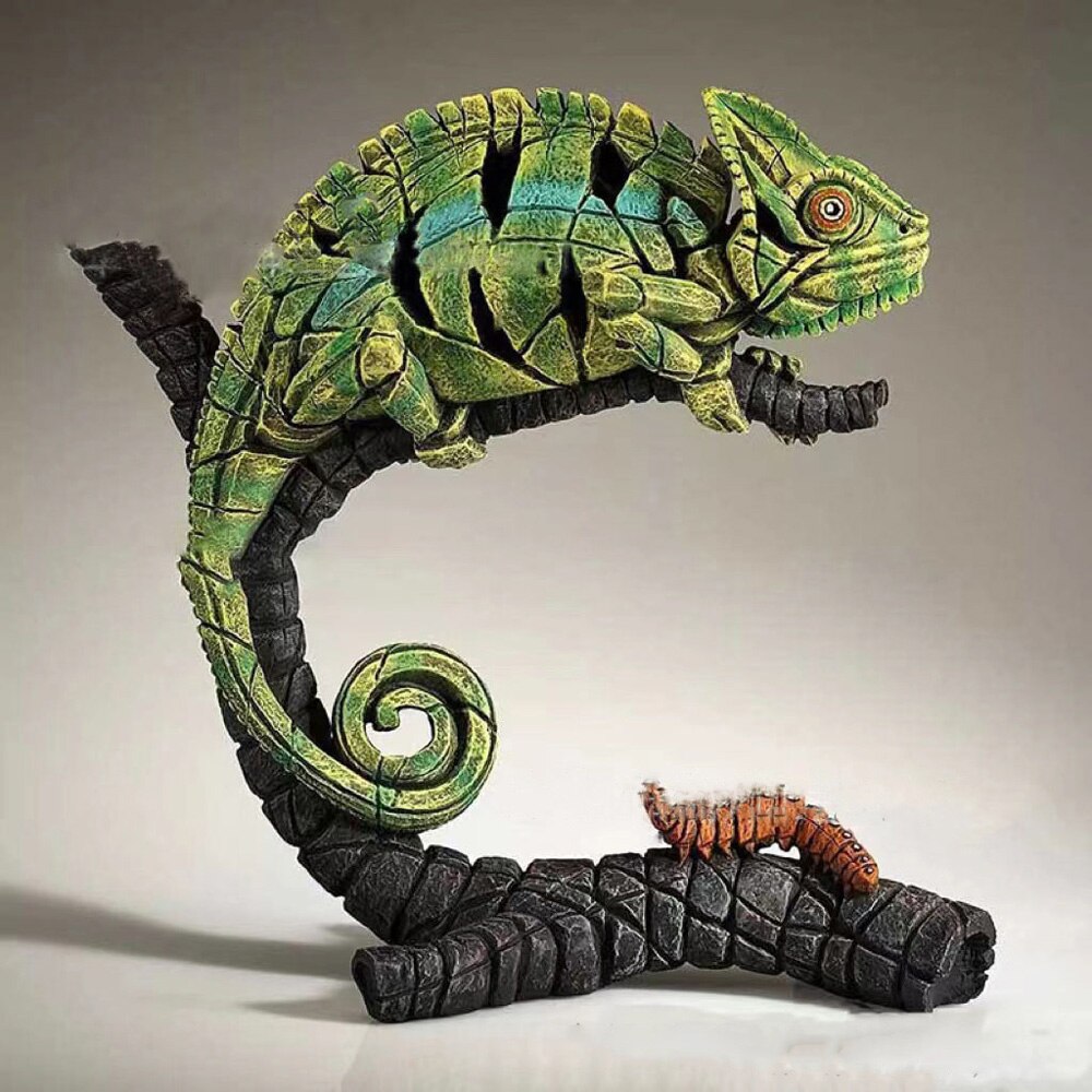Artistieke Dierensculptuur van Hoogwaardig Materiaal voor Sfeervolle Woonkamer en Stijlvolle Entree Decoratie | Sansoti