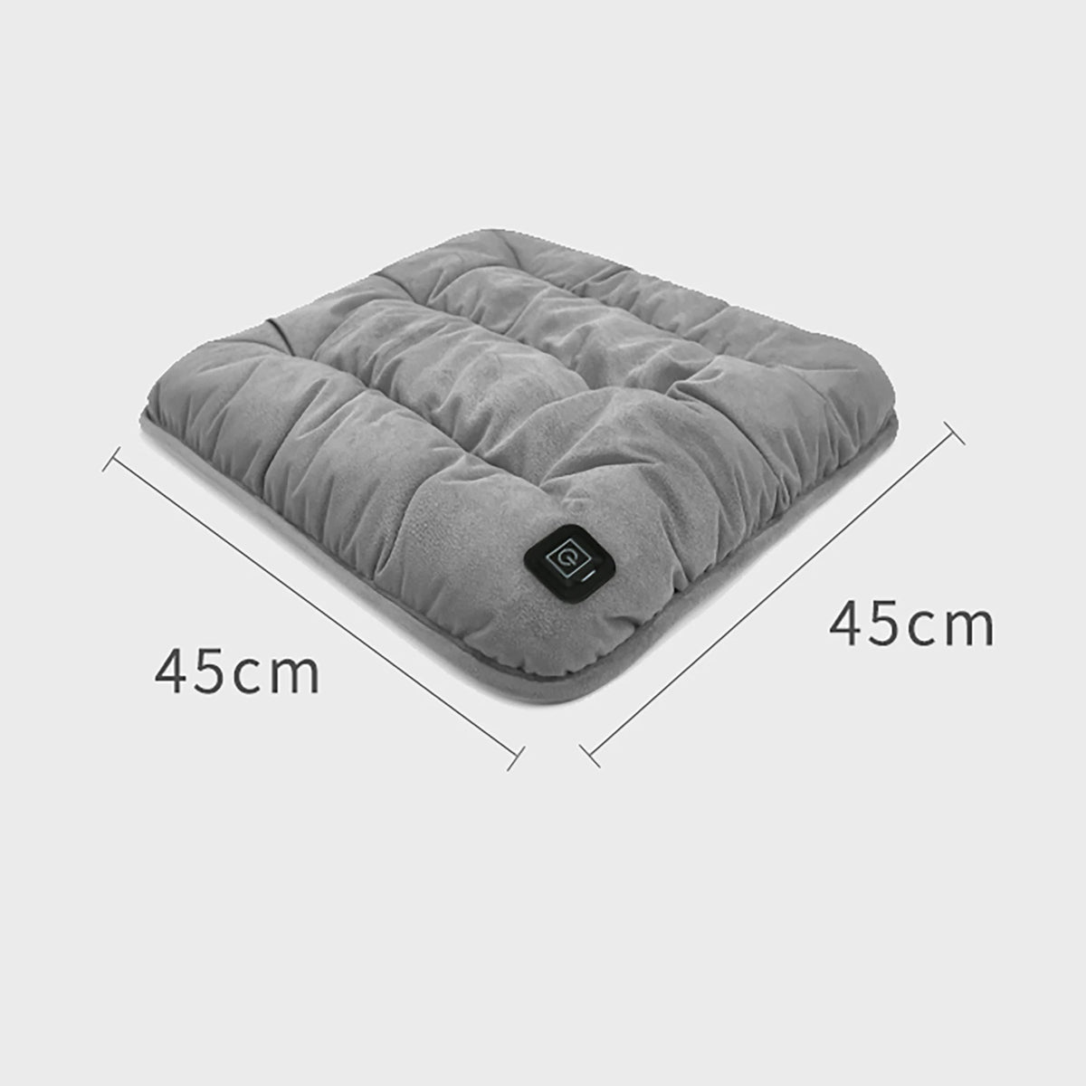 Verwarmingskussen USB 45x45 cm Honden Katten Zitverwarming Stoel Auto 3 Standen Winter Warmte Huisdieren | Sansoti