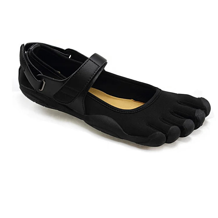 Chaussures à cinq orteils en cuir unisexes, à séchage rapide, légères, pour l’extérieur, de randonnée, respirantes et résistantes à l’eau, pieds nus | Sansoti