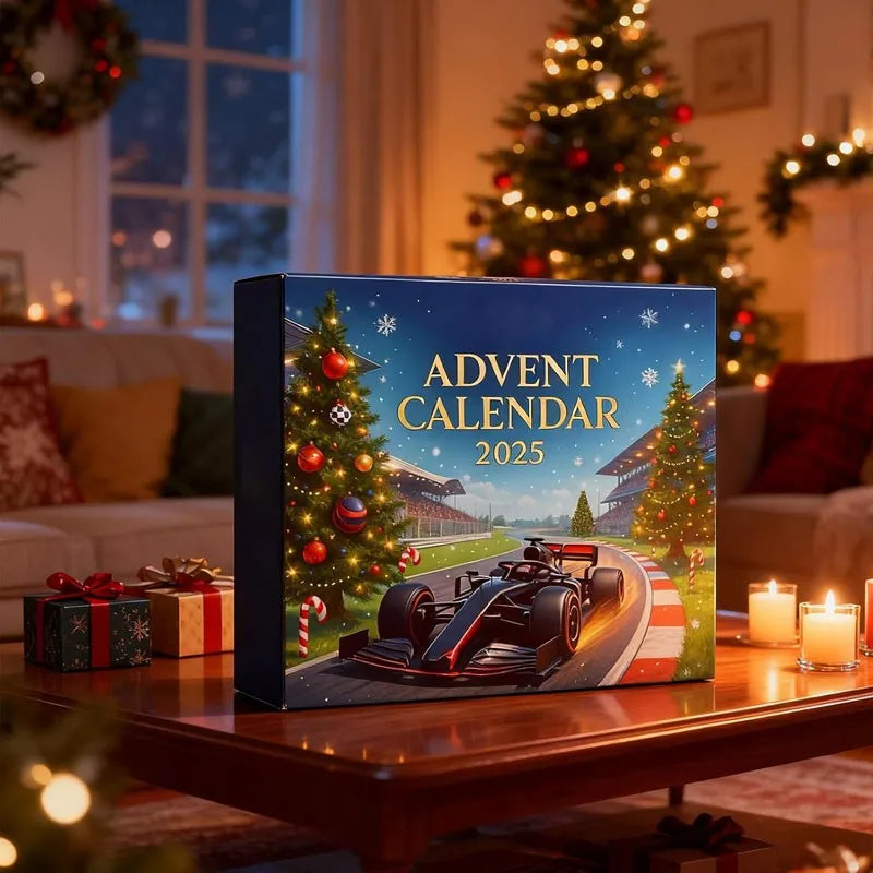 Racesport Adventskalender 24 Verrassingen Kunststof Auto Miniaturen Kerst Cadeau Speelgoed Kinderen 6 Jaar | Sansoti