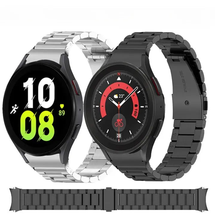 Metal Smartwatch Band 40mm 44mm 42mm 46mm 45mm Adjustable Stainless Steel Universal Watch Strap Stylish Comfort | Sansoti