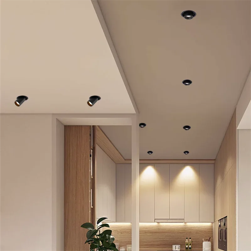 LED-Einbaustrahler Dimmbar Aluminium Rund Decke 6.5 Bis 13 Cm | Restfield