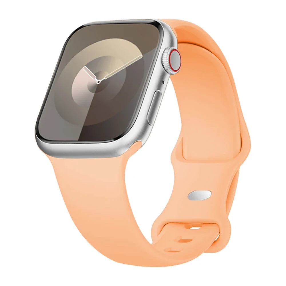 Bracelet de montre en silicone résistant à l’eau, bracelet de sport flexible 38-49 mm pour smartwatch, bracelet de poignet remplaçable et réglable | Sansoti