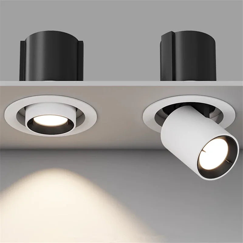 LED-Einbaustrahler Dimmbar Aluminium Rund Decke 6.5 Bis 13 Cm | Restfield