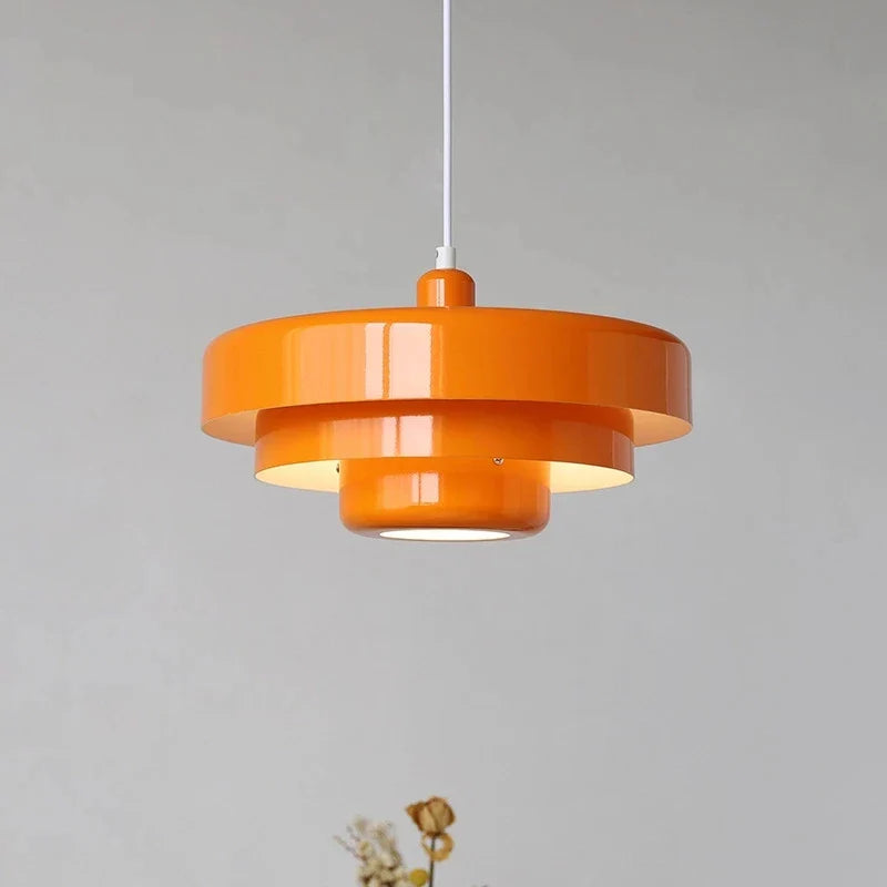 Retro Hanglamp met Metalen Kap - Moderne Industriële Verlichting | Sansoti