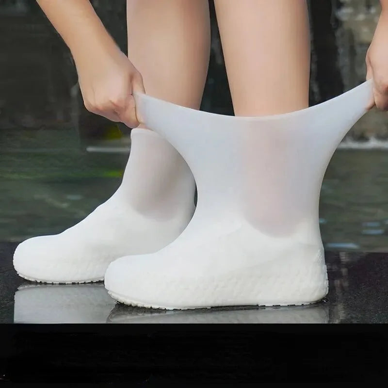 Herbruikbare Overschoenen Siliconen Waterdicht Antislip Regenbescherming Wandelen Fietsen Outdoor Schoeisel | Sansoti