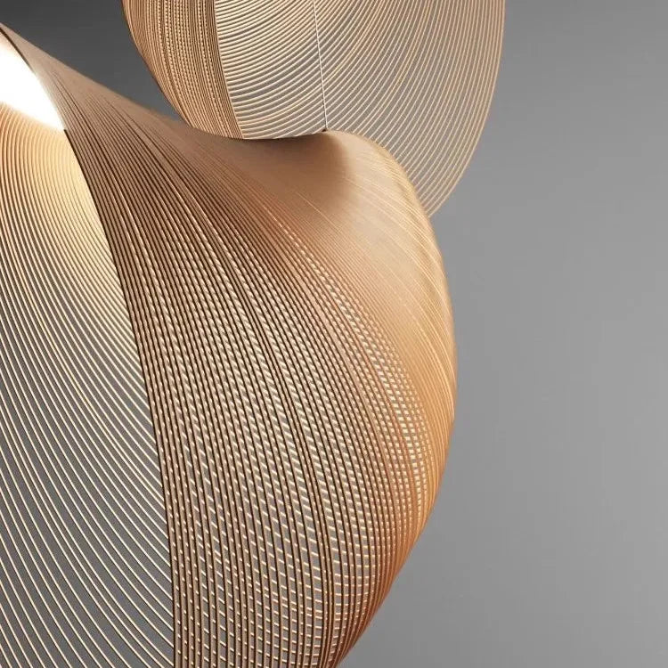 Gevlochten Bamboe Hanglamp Natuurlijke Textuur Warm Licht Scandinavisch Design Eetkamer Slaapkamer Woonkamer | Sansoti