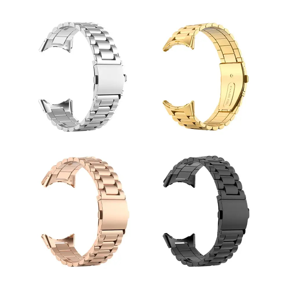 Uhrenarmband aus Edelstahl für Smartwatch 41mm 45mm Premium-Metallarmband Verstellbar Stilvolles Armband | Sansoti