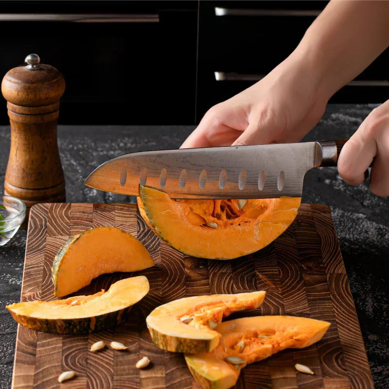 Teak Cutting Board Sustainable Wood Kitchen Accessory Serving Board Professional Cooking Board Large Rectangular | Sansoti
