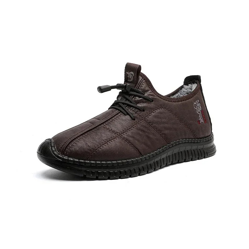 Men's boots, winter shoes, waterproof, non-slip, platform work shoes, sizes 38-48, men's hiking footwear | Sansoti