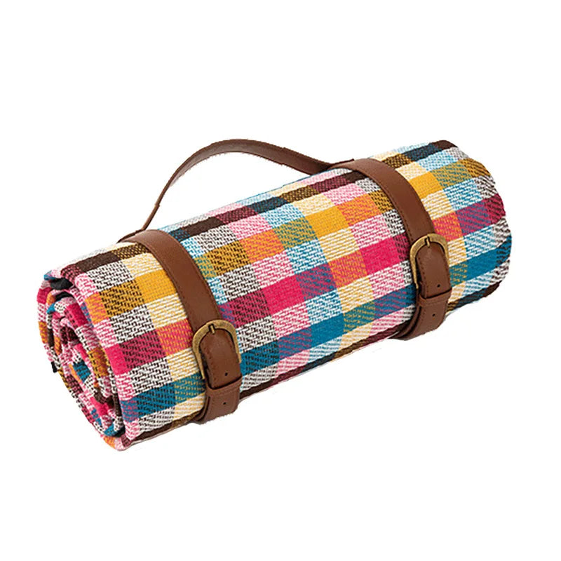 Outdoor Deken Waterdicht 200x200 cm Opvouwbaar Picknick Kleed Camping Strand Park Buitenkleed Isolerend | Sansoti