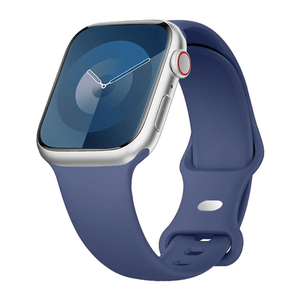 Bracelet de montre en silicone résistant à l’eau, bracelet de sport flexible 38-49 mm pour smartwatch, bracelet de poignet remplaçable et réglable | Sansoti