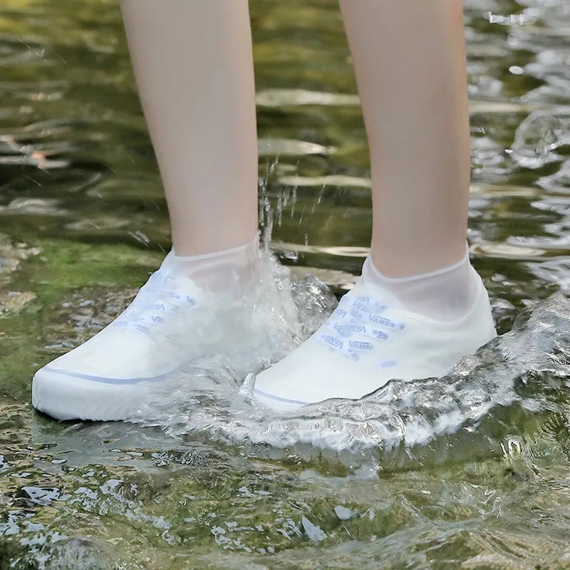 Herbruikbare Overschoenen Siliconen Waterdicht Antislip Regenbescherming Wandelen Fietsen Outdoor Schoeisel | Sansoti