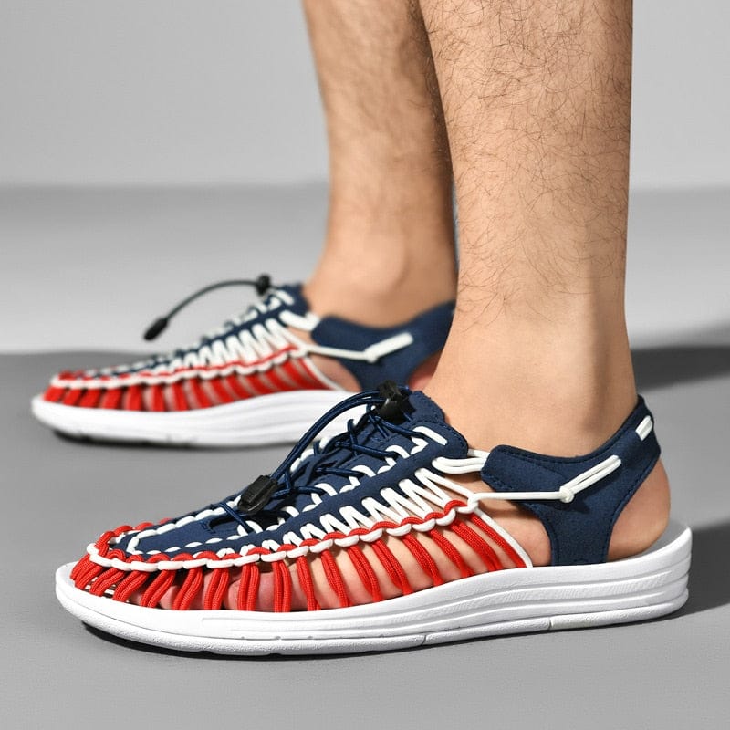 Gevlochten Dames Sandalen – Ademend Design – Lichtgewicht Zomerschoeisel – Flexibele Gummizool – Meerdere Kleuren Verkrijgbaar | Sansoti
