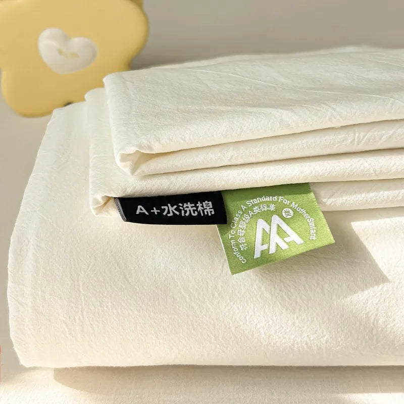 Restfield | Percale Baumwoll-Bettwäsche | 100% Bio | Atmungsaktiv & Weich | 3-teilig