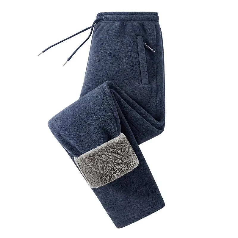 Thermische Sherpa Fleece Broek Heren Winterbroek Gevoerd Warme Vrijetijdsbroek Outdoor Wandelen Camping | Sansoti